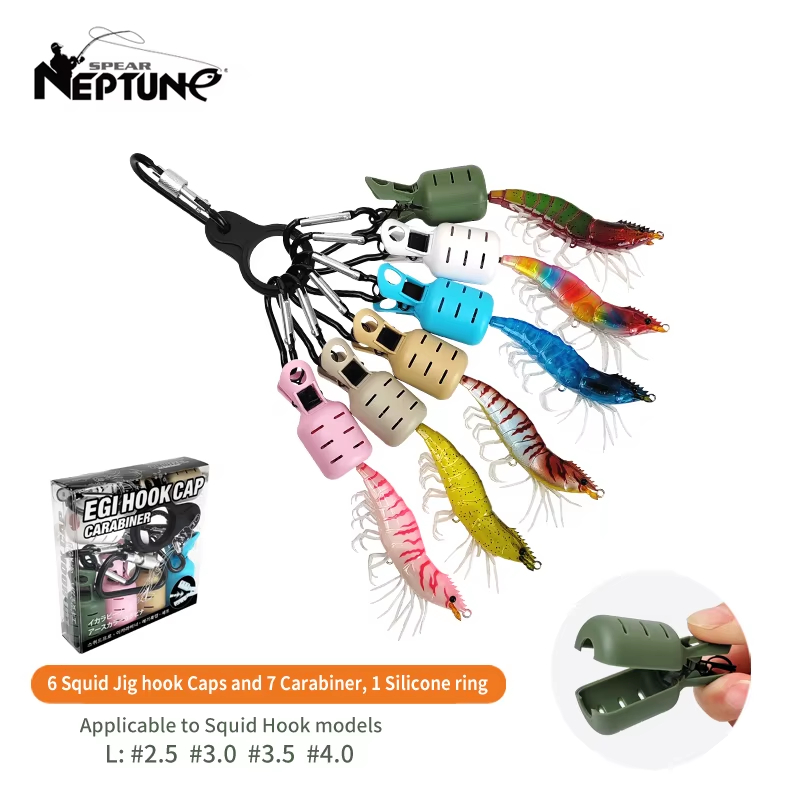 Fishing Lure Kit - 6 قطع من أغطية حماية خطاف