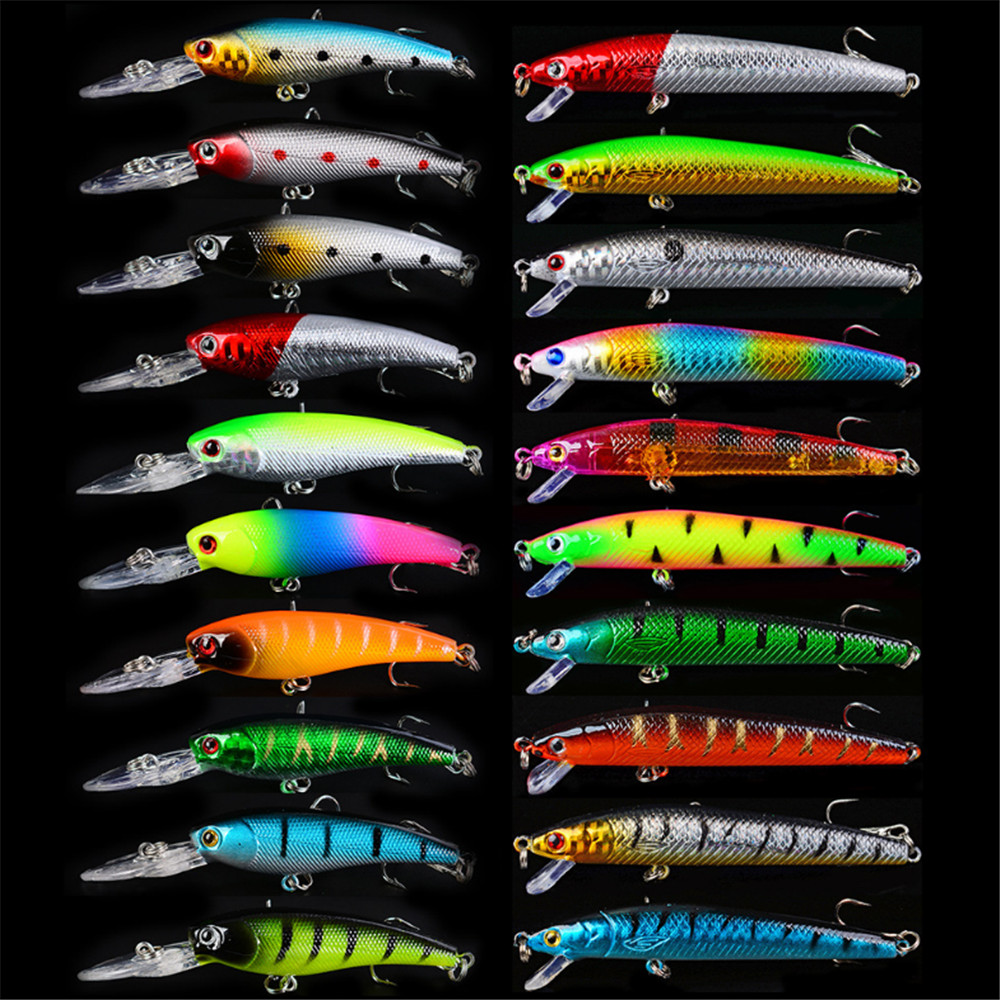 Fishing Lure Kit - 20 قطعة/الوحدة أسماك الصيد السحر مجموعة