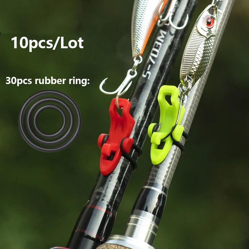 1-10 قطع حامل خطافات صيد السمك - مراجعة Fishing Lure Accessories وسعره