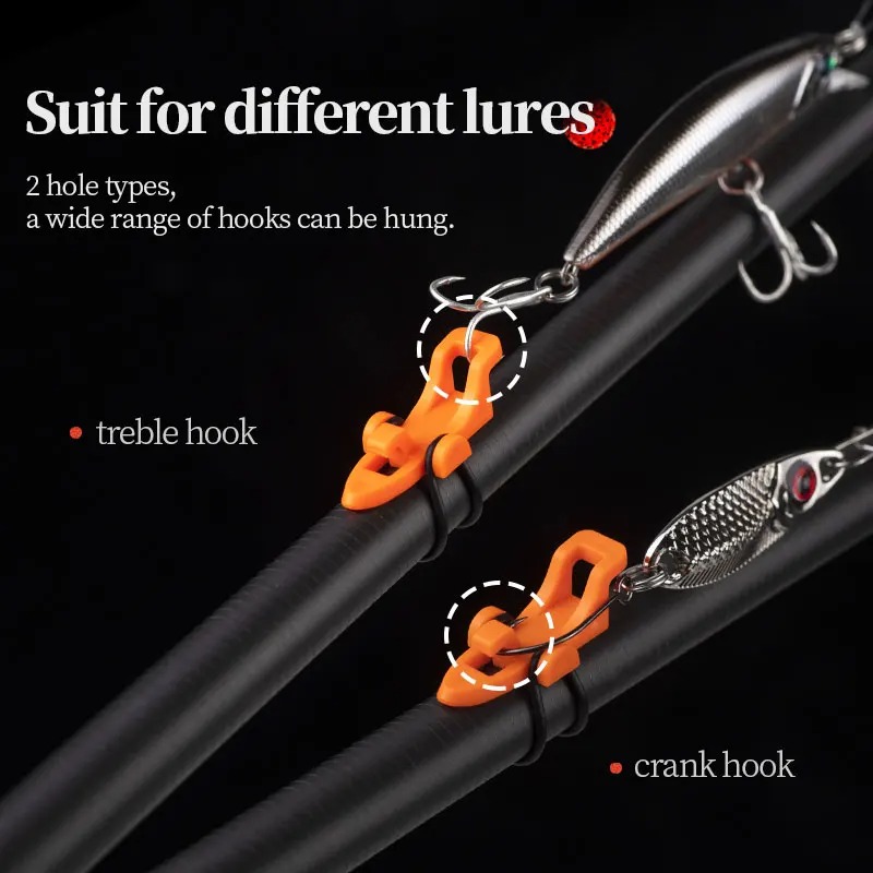 1-10 قطع حامل خطافات صيد السمك - مراجعة Fishing Lure Accessories وسعره