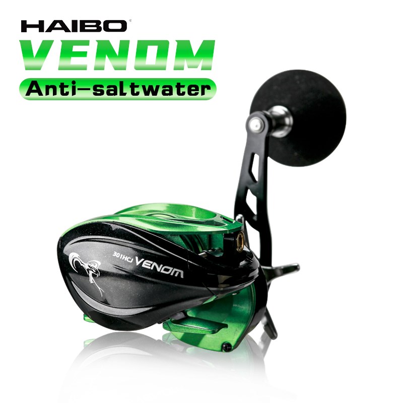 HAIBO VENOM مكافحة المياه الما - مراجعة Abu Garcia Reel Max وسعره