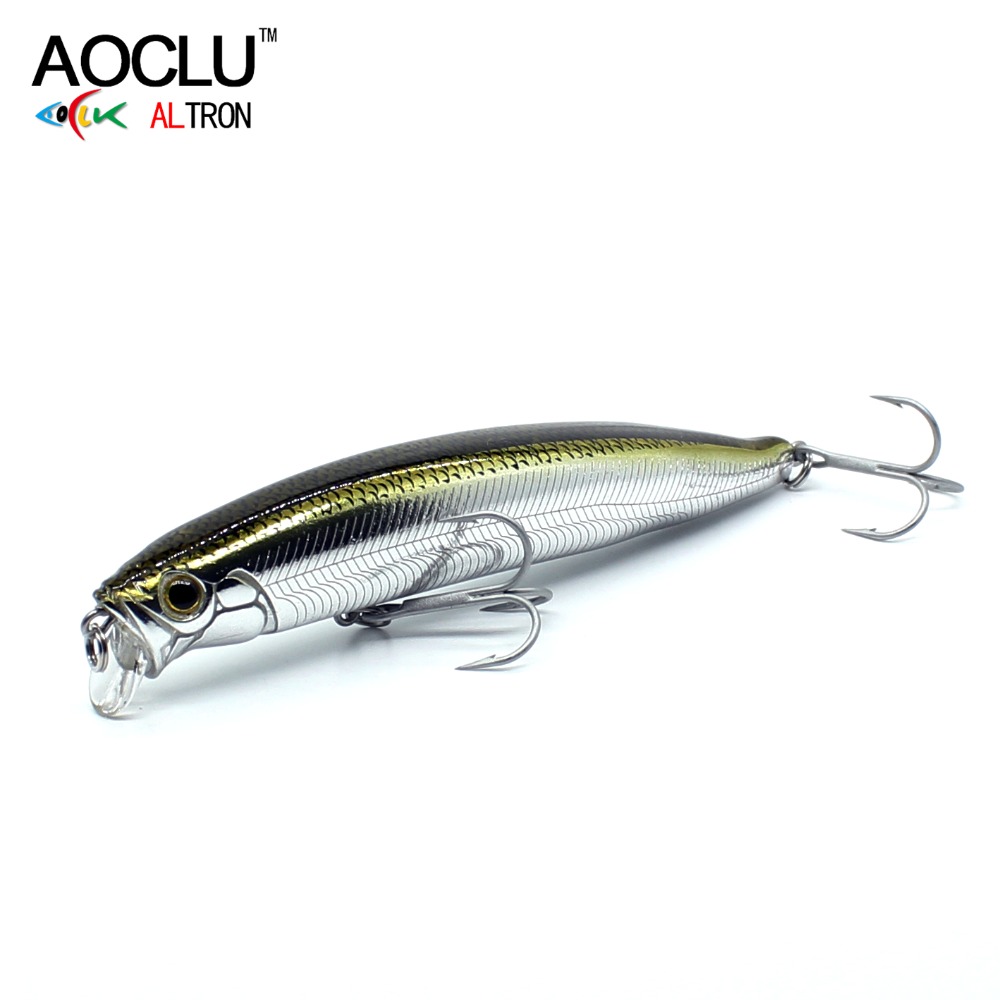 AOCLU Seabass القاتل العائمة ا - مراجعة Fishing Lure Jerkbait وسعره