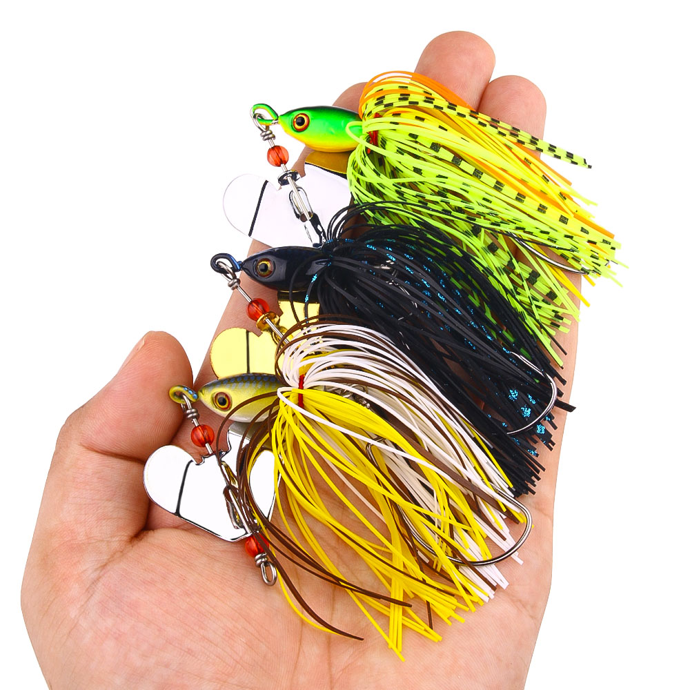 قطعة واحدة 13.5 سم 20 جرام طُع - مراجعة Fishing Lure Buzzbait وسعره