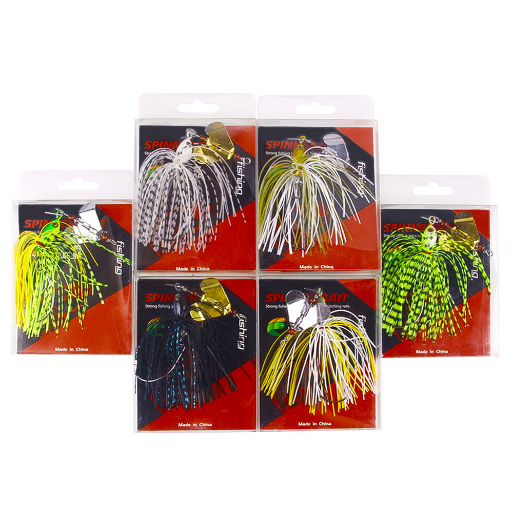 قطعة واحدة 13.5 سم 20 جرام طُع - مراجعة Fishing Lure Buzzbait وسعره